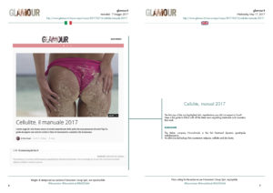 Cellulite, manual 2017