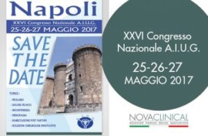 NOVACLINICAL a Napoli, per il XXVI Congresso Nazionale A.I.U.G.